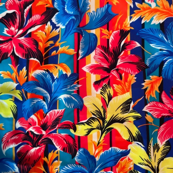 J. Crew tropical print bandeau one-piece swimsuit NWT - Picture 3 of 7